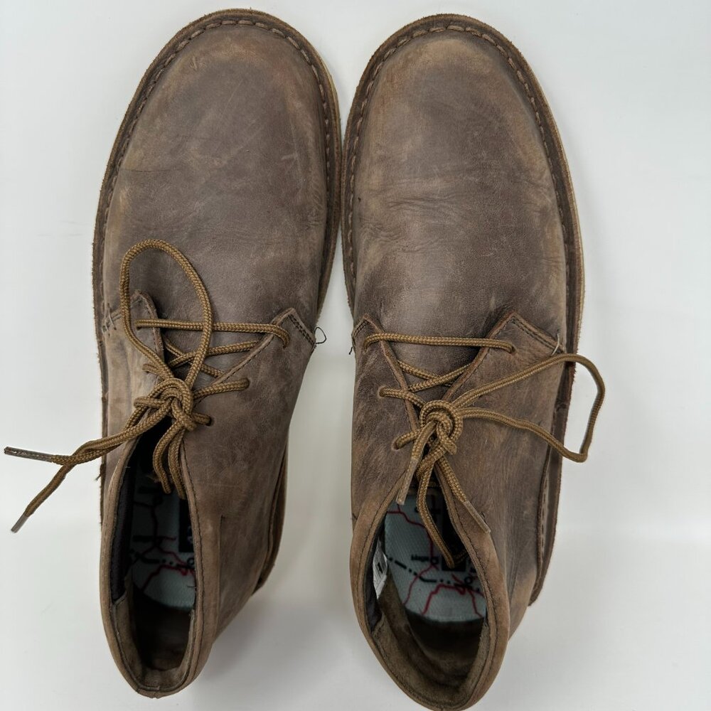 Oliberte Chukka Adibo Lace up Leather Casual Men’s Shoe. - Picture 5 of 16
